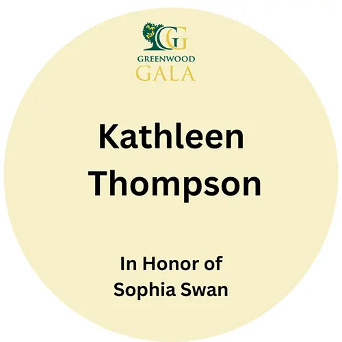 Kathleen Thompson Sponsor | Greenwood School